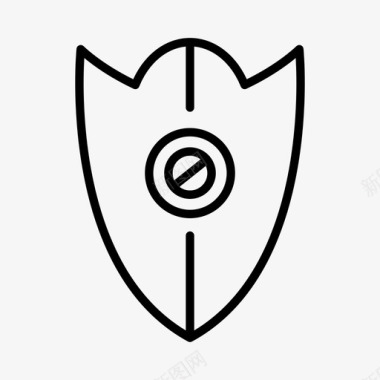 皇家盾徽章保护图标