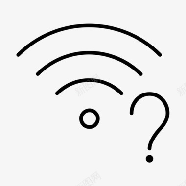 连接wifi信号连接互联网图标