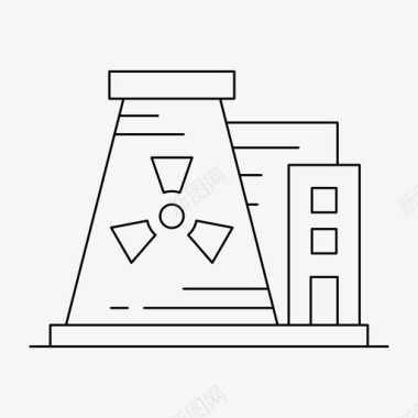 电厂安全操作发电厂能源工厂图标