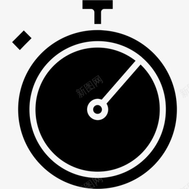 24小时服务计时器管理性能图标