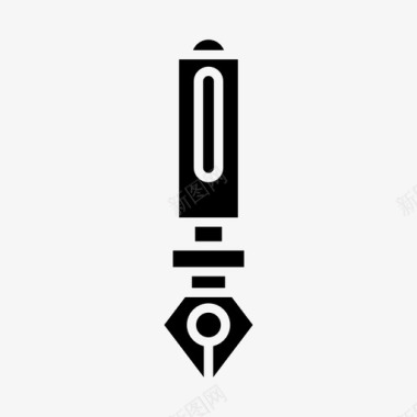水笔采购产品自来水笔自来水笔笔尖图标