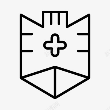 皇家盾徽章保护图标