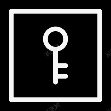 公共标识安全保险箱锁私人图标