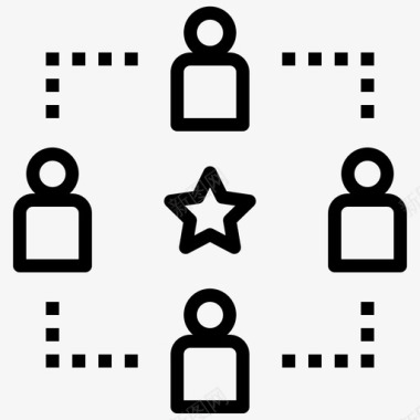 合作互助组织图标