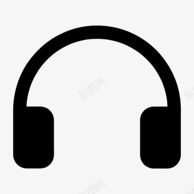 音乐耳机媒体音乐图标