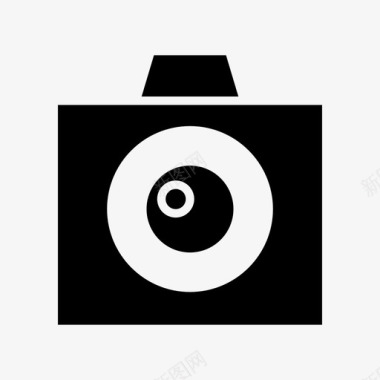 相机标志照相机设备镜头图标