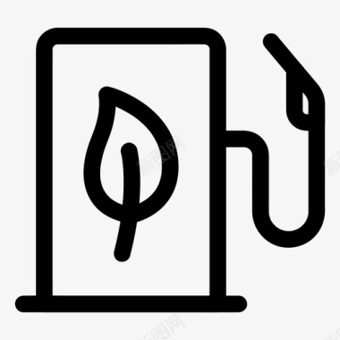 公共环境设计生物燃料生态环境图标