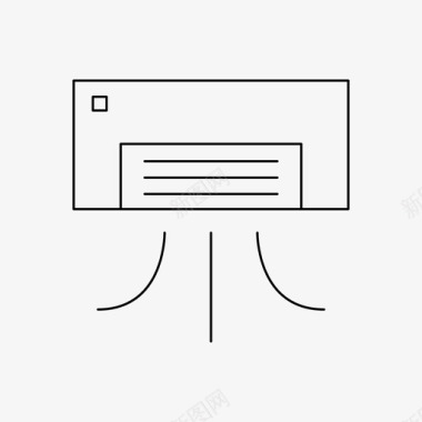 喜庆空调被空调冷风电子图标