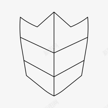 皇家盾徽章保护图标