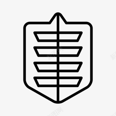 皇家盾徽章保护图标