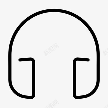 音乐耳机音频音乐图标