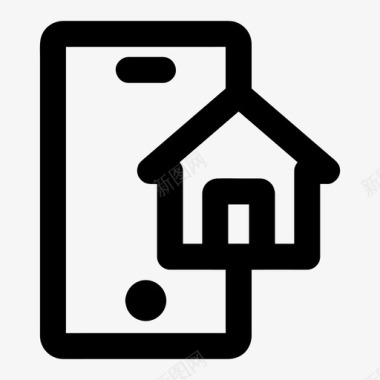 房地产倒计时房地产应用程序应用程序住宅图标