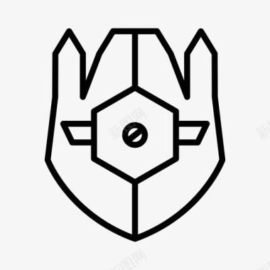 皇家盾徽章保护图标