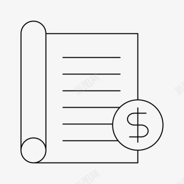 火焰美元图标文件书美元图标