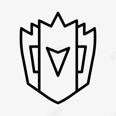 皇家盾徽章保护图标