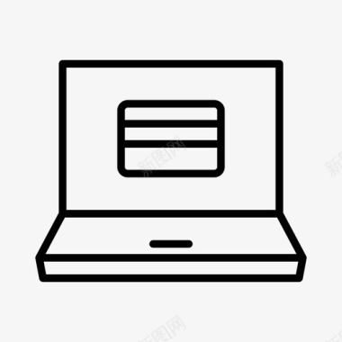 电脑入侵笔记本电脑电脑信贷图标