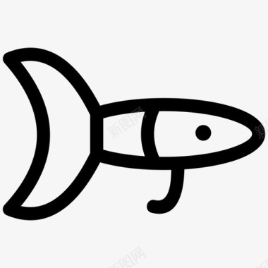 海豚鱼动物海豚图标