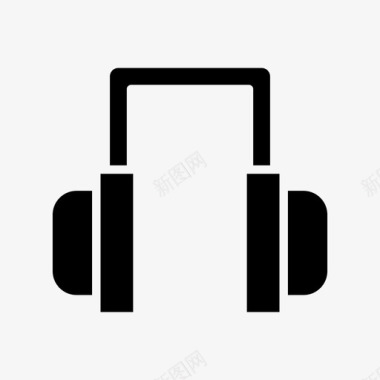 音乐耳机设备电子图标
