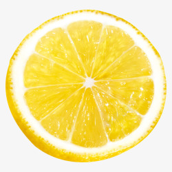夏季水果柠檬片素材