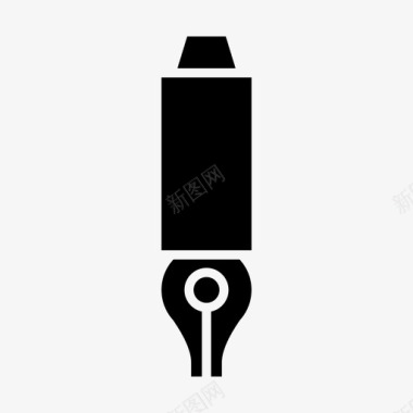 水笔采购产品自来水笔自来水笔笔尖图标