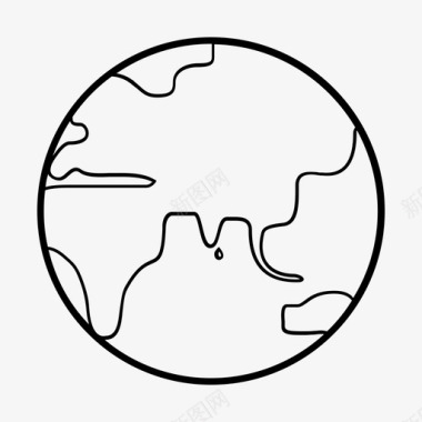 非洲拼图地图世界非洲亚洲图标
