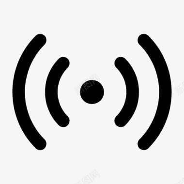 播放电影图标广播媒体多媒体图标