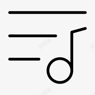 音乐音乐播放列表媒体播放器图标