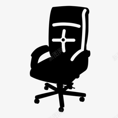 老板椅家具管理图标