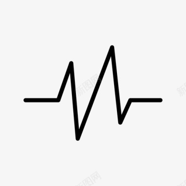 信号线跳动活动心脏图标