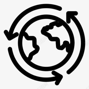 公共环境设计生态系统生态环境图标