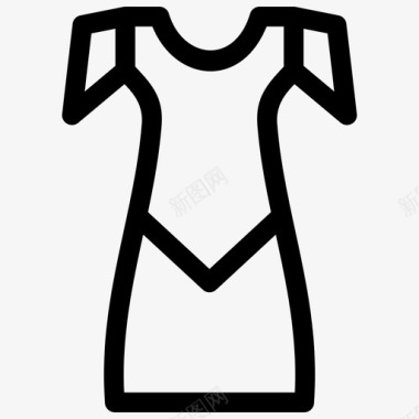 女性服装服装时尚女性图标