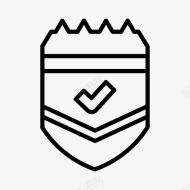 皇家盾徽章保护图标