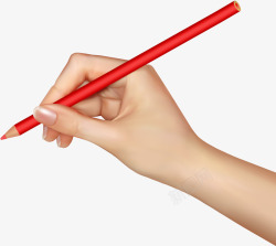 Pencil in hand hands  hand image free手真人动作免扣参考素材