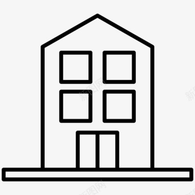 塔建筑建筑物办公室建筑物和房屋图标