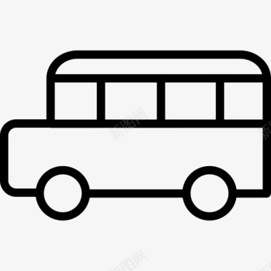 地铁和公交公共汽车地铁公共交通图标