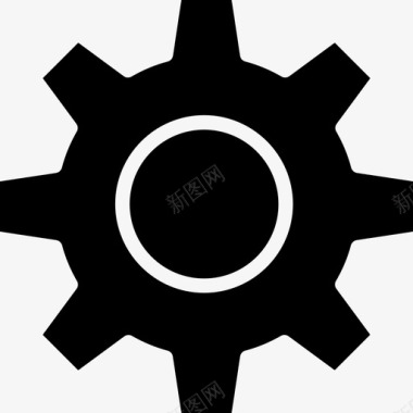 齿轮标志设置齿轮配置图标
