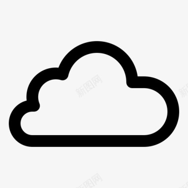 天气元素云在线服务器图标