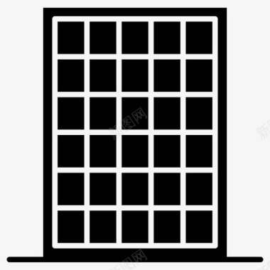 塔建筑建筑城市建筑和房屋坚固图标