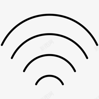 WiFi无线WiFi网络wifi互联网无线图标