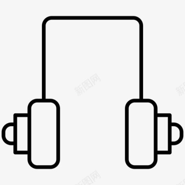 音乐耳机小玩意音乐图标