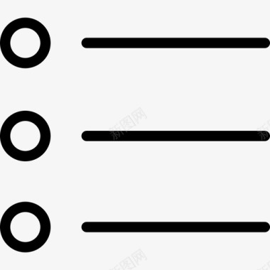 菜单列表列表图表线条图标