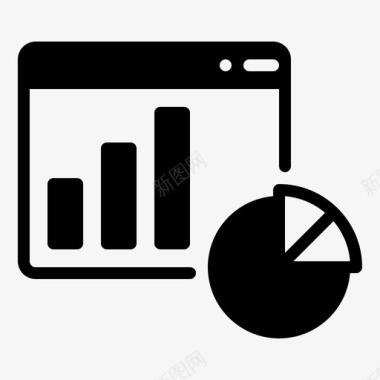 环状数据图分析数据图表报表图标