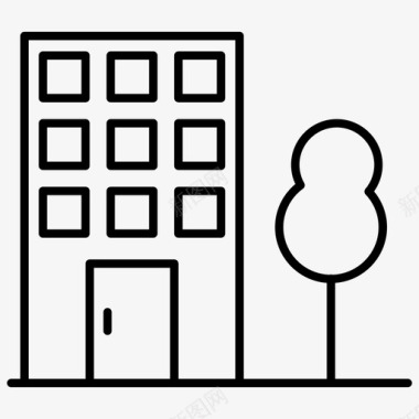 塔建筑城市建筑物建筑物和房屋图标