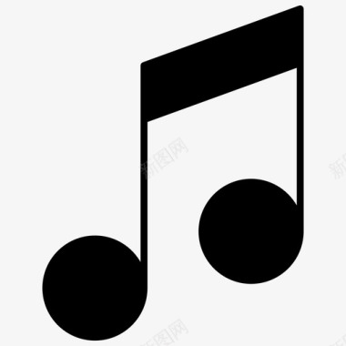 音乐音乐音频媒体图标