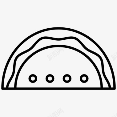 玉米煎饼墨西哥玉米卷食物2图标