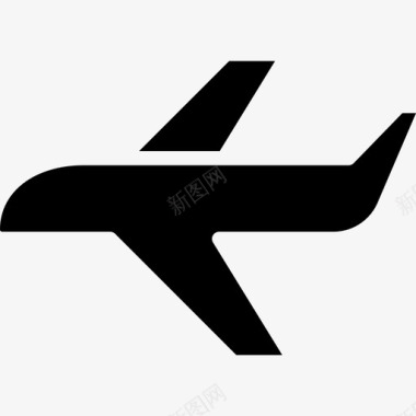 通用标志飞机飞机模式通用图标