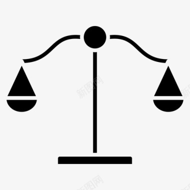 正义石狮子平衡法庭平等图标