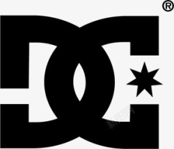 DC Shoes Logo Vector热爱我的热爱素材