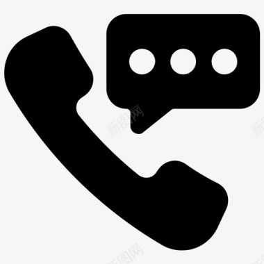 讨论电信电话电话通讯图标