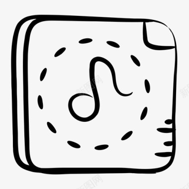 音乐音乐文件音频文件多媒体文件图标